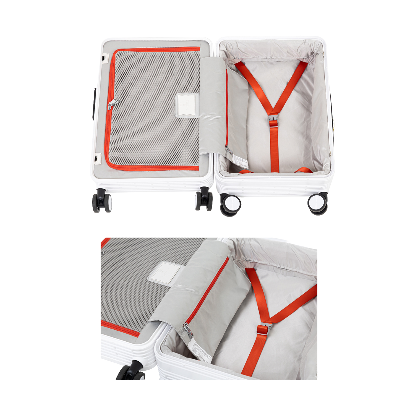 Mala Luxor Tamanho P - Branco