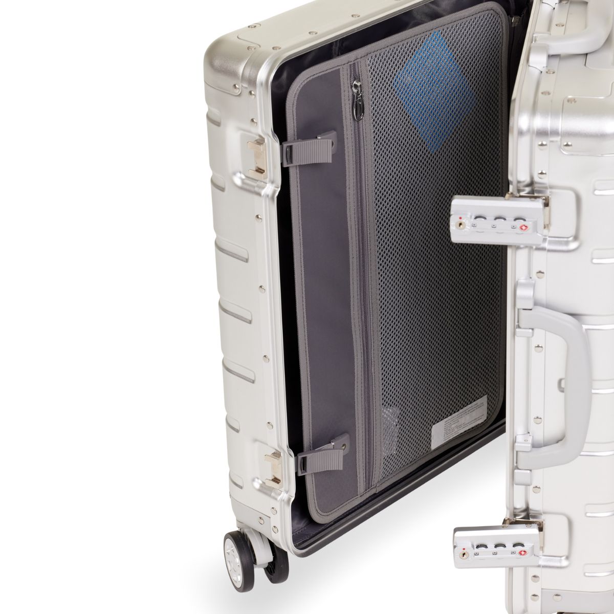 Mala Palladium Tamanho P - Prata - Malavazi