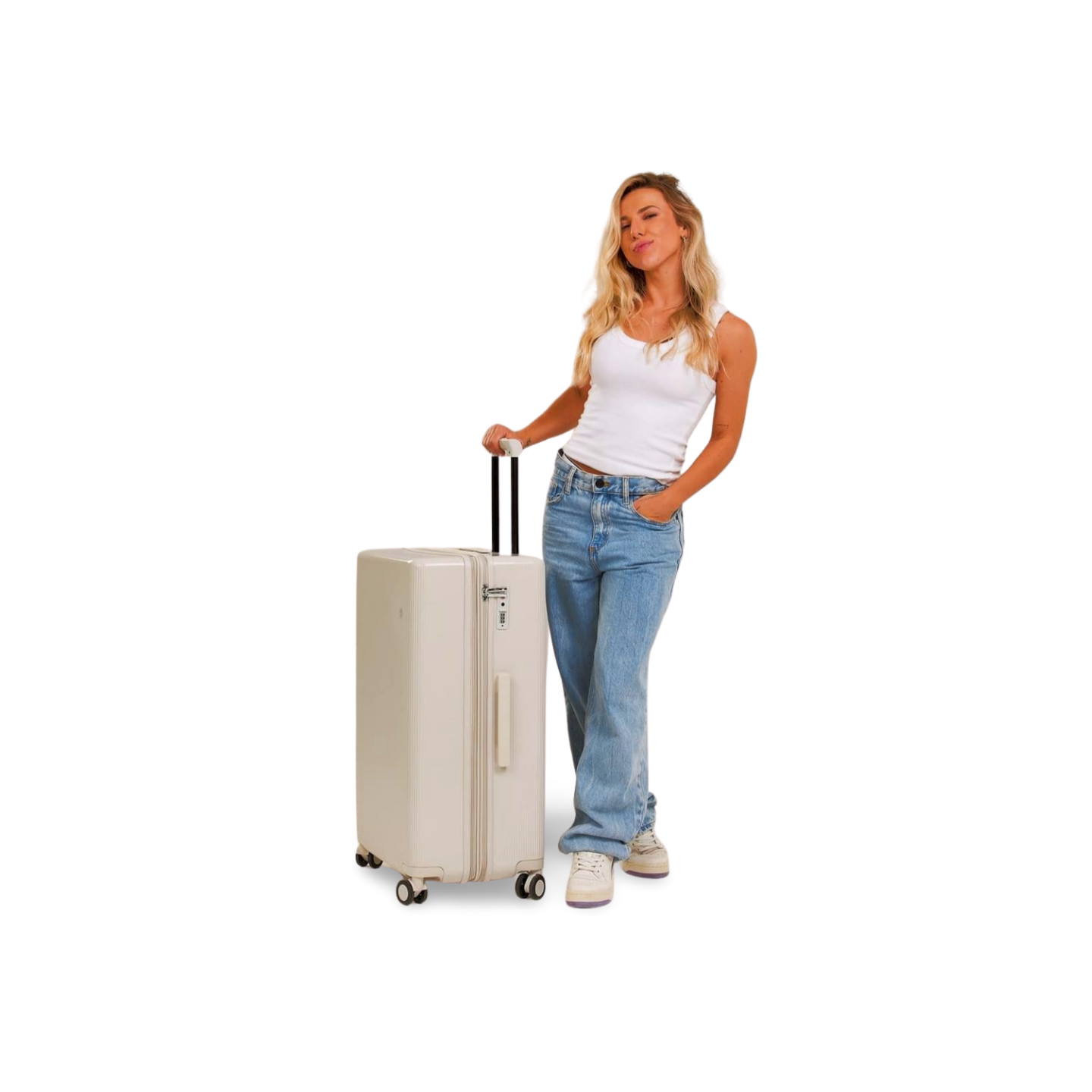 Mala Prestige Tamanho P - Branco